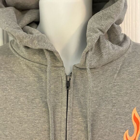 Insomniac LA Streetwear. Full Zip Gray Hoodie. Size XL. NWT - Picture 6 of 10